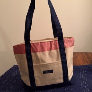 vintage vineyard vines one of a kind tote
